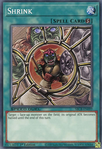 Yu-Gi-Oh Card: Shrink