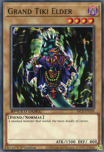 Yu-Gi-Oh Card: Grand Tiki Elder