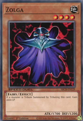 Yu-Gi-Oh Card: Zolga
