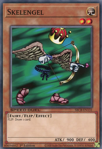 Yu-Gi-Oh Card: Skelengel