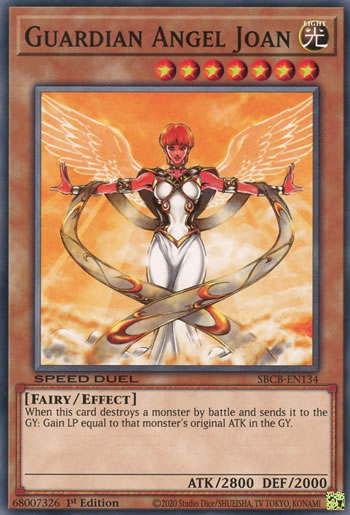 Yu-Gi-Oh Card: Guardian Angel Joan