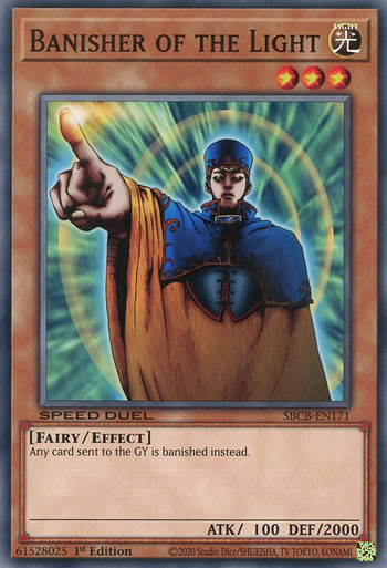 Yu-Gi-Oh Card: Banisher of the Light