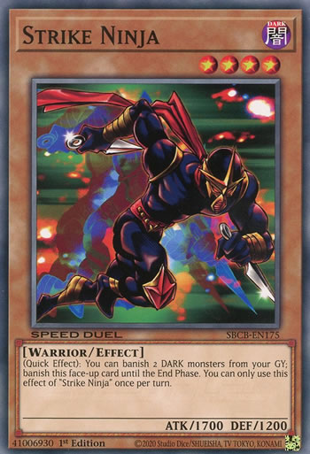 Yu-Gi-Oh Card: Strike Ninja