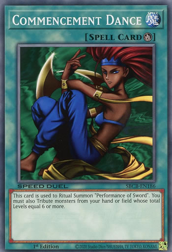 Yu-Gi-Oh Card: Commencement Dance