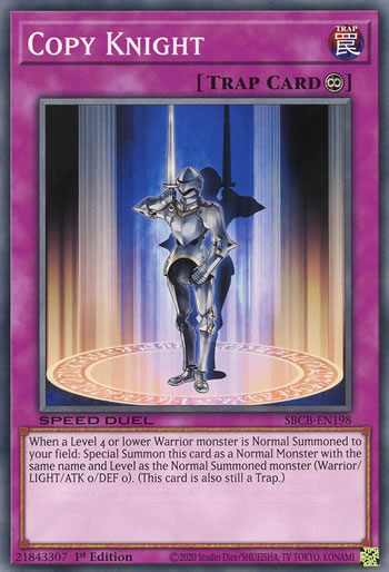 Yu-Gi-Oh Card: Copy Knight