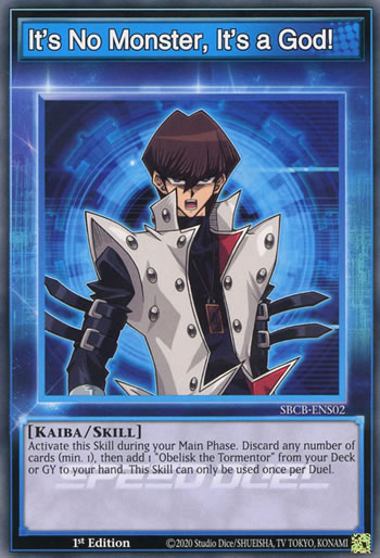 Yu-Gi-Oh Card: It's No Monster, It's a God!