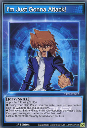 Yu-Gi-Oh Card: I'm Just Gonna Attack!