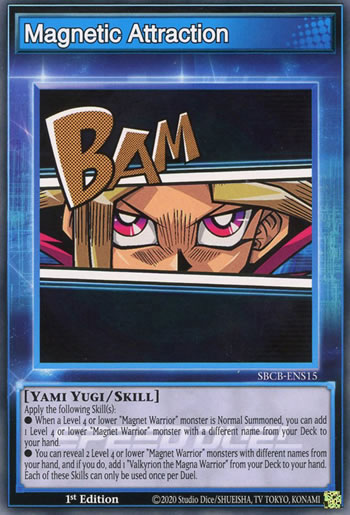Yu-Gi-Oh Card: Magnetic Attraction