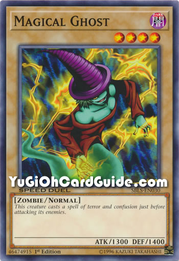 Yu-Gi-Oh Card: Magical Ghost