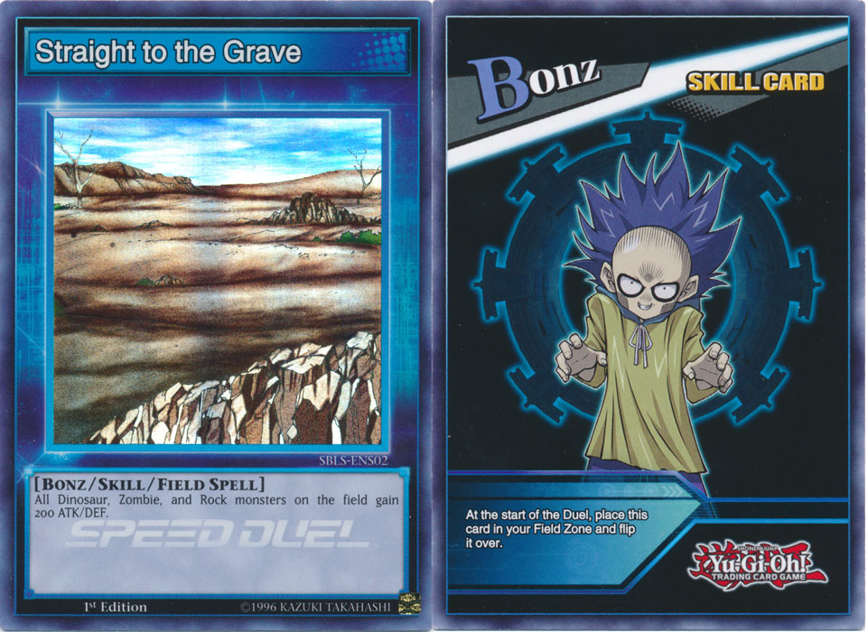 Yu-Gi-Oh Card: Straight to the Grave