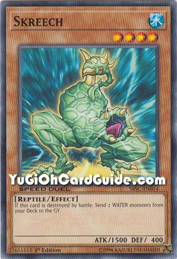 Yu-Gi-Oh Card: Skreech