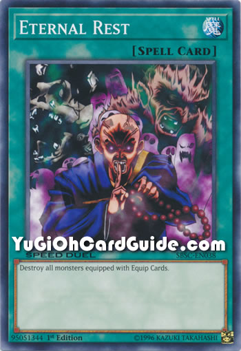 Yu-Gi-Oh Card: Eternal Rest