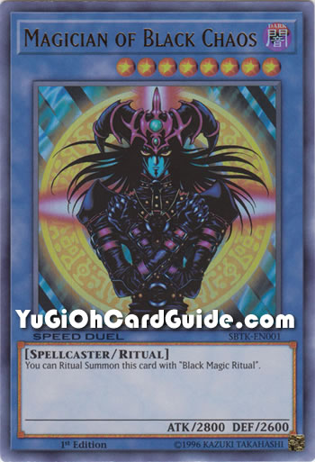 Yu-Gi-Oh Card: Magician of Black Chaos