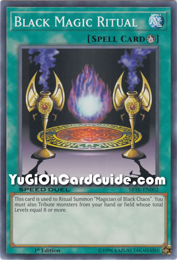 Yu-Gi-Oh Card: Black Magic Ritual