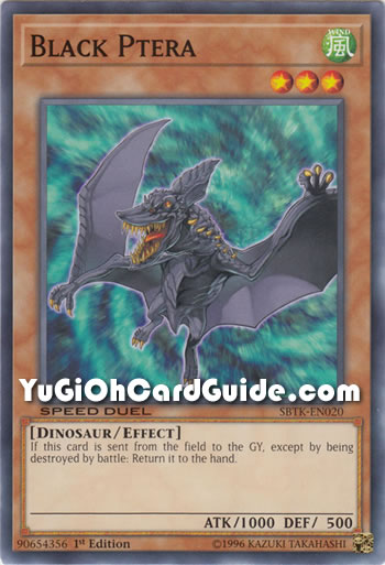 Yu-Gi-Oh Card: Black Ptera