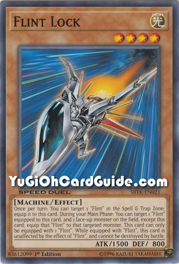 Yu-Gi-Oh Card: Flint Lock