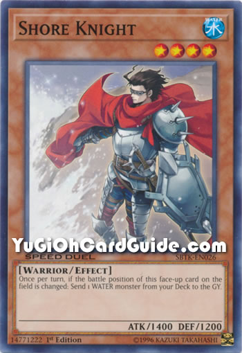 Yu-Gi-Oh Card: Shore Knight