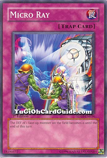 Yu-Gi-Oh Card: Micro Ray