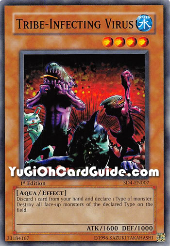 Yu-Gi-Oh Card: Tribe-Infecting Virus