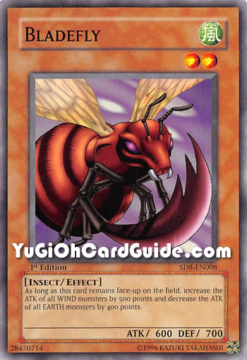 Yu-Gi-Oh Card: Bladefly