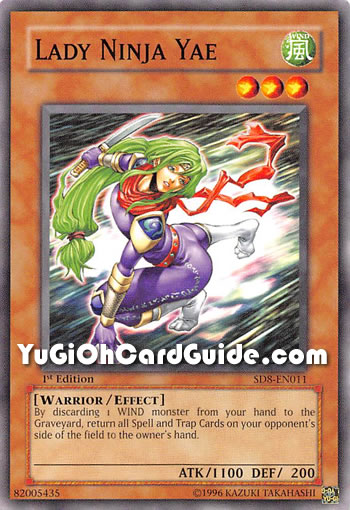 Yu-Gi-Oh Card: Lady Ninja Yae