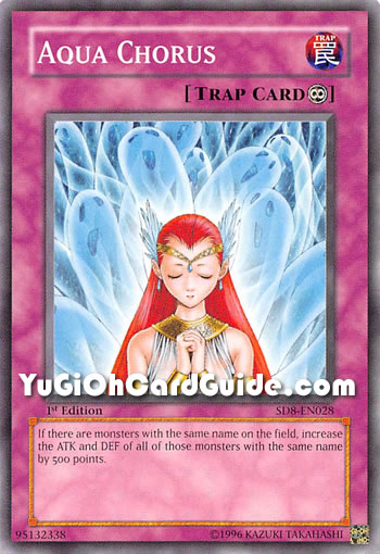 Yu-Gi-Oh Card: Aqua Chorus
