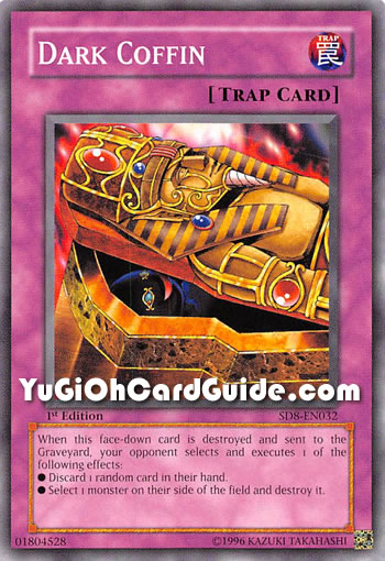Yu-Gi-Oh Card: Dark Coffin