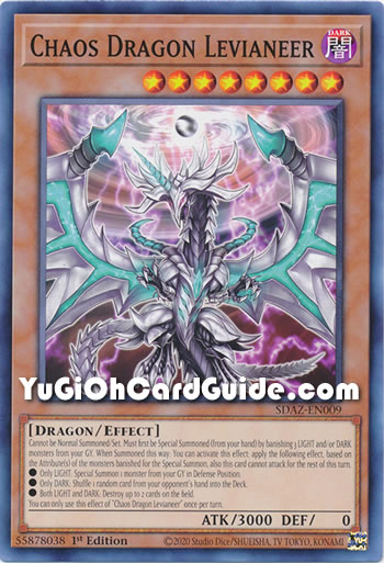Yu-Gi-Oh Card: Chaos Dragon Levianeer