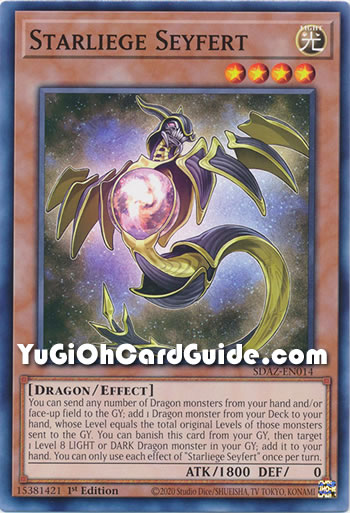 Yu-Gi-Oh Card: Starliege Seyfert