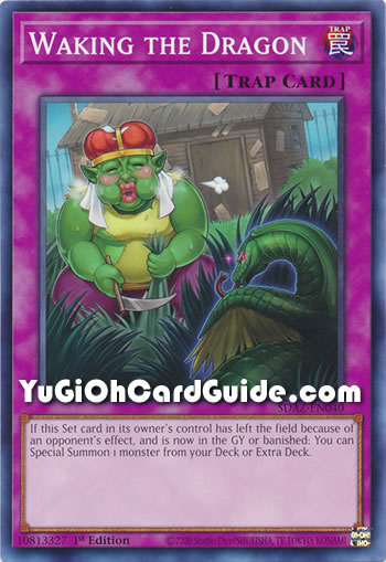 Yu-Gi-Oh Card: Waking the Dragon