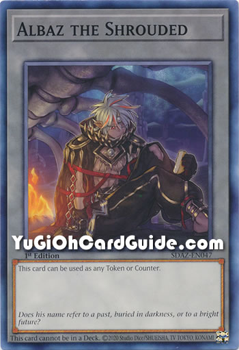 Yu-Gi-Oh Card: Albaz the Shrouded