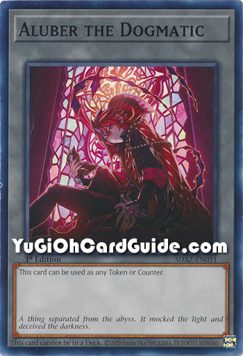 Yu-Gi-Oh Card: Aluber the Dogmatic