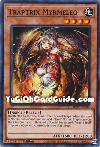 Yu-Gi-Oh Card: Traptrix Myrmeleo