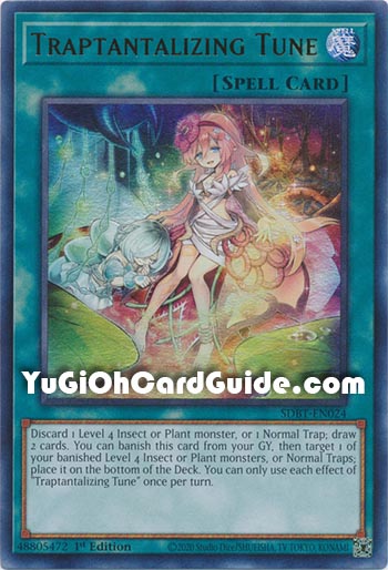 Yu-Gi-Oh Card: Traptantalizing Tune