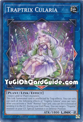 Yu-Gi-Oh Card: Traptrix Cularia