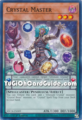 Yu-Gi-Oh Card: Crystal Master