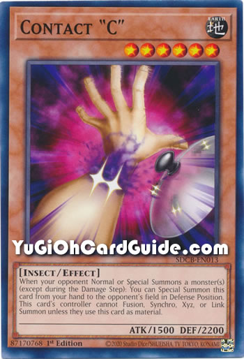 Yu-Gi-Oh Card: Contact 