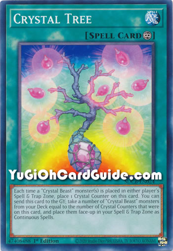 Yu-Gi-Oh Card: Crystal Tree