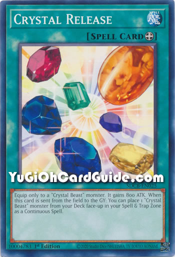 Yu-Gi-Oh Card: Crystal Release