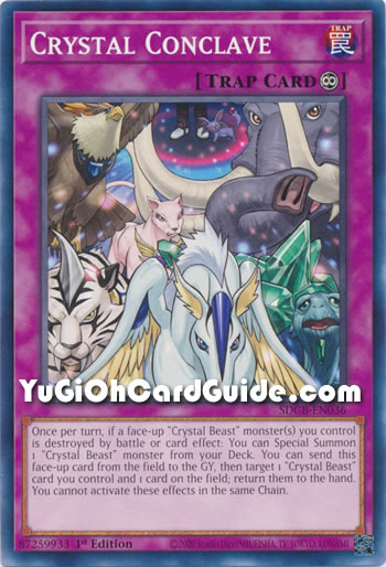 Yu-Gi-Oh Card: Crystal Conclave