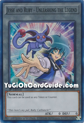 Yu-Gi-Oh Card: Jesse and Ruby - Unleashing the Legend