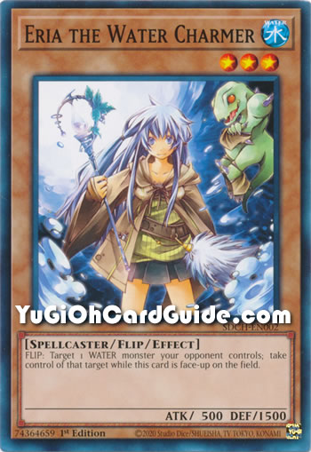 Yu-Gi-Oh Card: Eria the Water Charmer