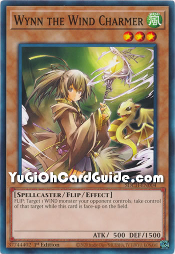Yu-Gi-Oh Card: Wynn the Wind Charmer