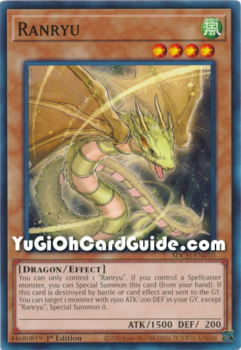 Yu-Gi-Oh Card: Ranryu