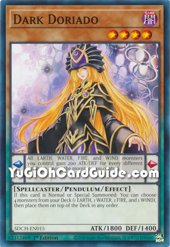 Yu-Gi-Oh Card: Dark Doriado
