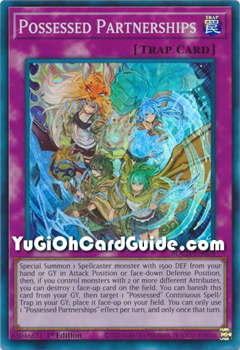 Yu-Gi-Oh Card: Possessed Partnerships