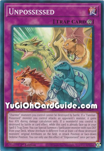Yu-Gi-Oh Card: Unpossessed
