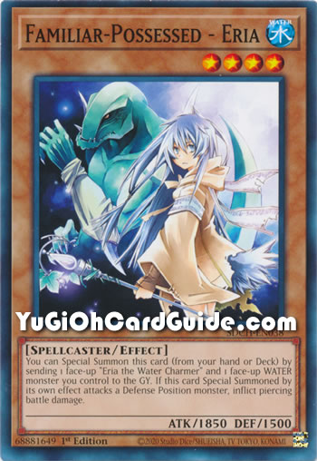 Yu-Gi-Oh Card: Familiar-Possessed - Eria