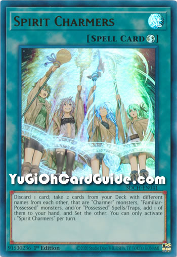 Yu-Gi-Oh Card: Spirit Charmers