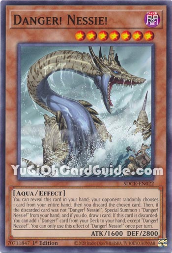 Yu-Gi-Oh Card: Danger! Nessie!